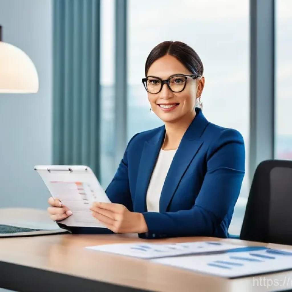 CFP 관련 자주 묻는 질문 FAQ - **Prompt:** "A professional Certified Financial Planner (CFP) advisor, a woman in her late 30s with ...