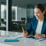 Home 17 CFP 자격증으로 가능한 컨설팅 사업 - **Prompt 1: A Trusted Certified Financial Planner Guiding a Young Couple**
"A professional and w...